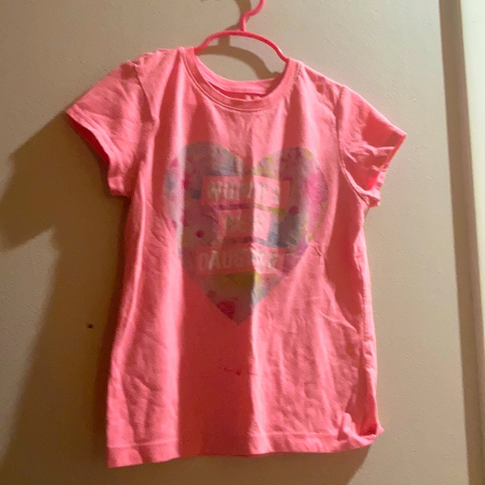 Pink heart shirt